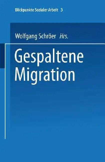 Gespaltene Migration (English, Wolfgang Schröer | Stephan Sting)
