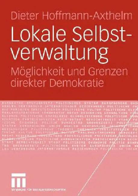 Lokale Selbstverwaltung (English, Dieter Hoffmann-Axthelm)
