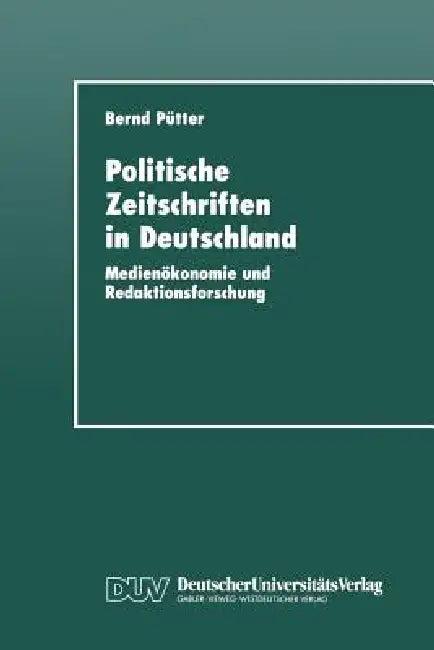 Politische Zeitschriften in Deutschland (English, Bernd Pütter)