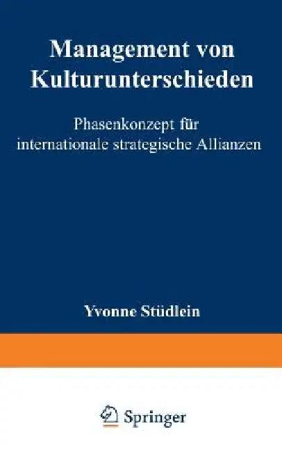Management Von Kulturunterschieden (English, Yvonne Stüdlein)