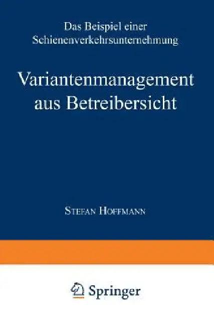 Variantenmanagement Aus Betreibersicht (English, Stefan Hoffmann)