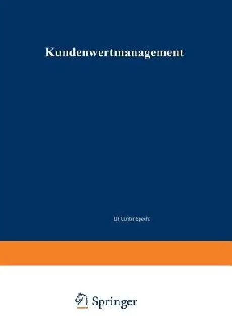 Kundenwertmanagement (English, Gunter Eberling)