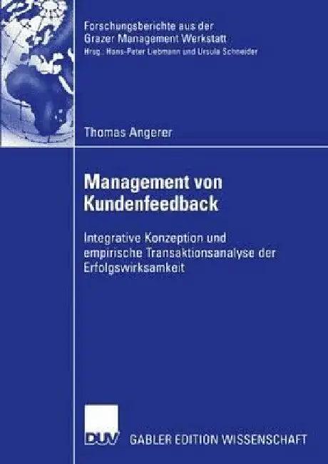 Management Von Kundenfeedback (English, Thomas Angerer)