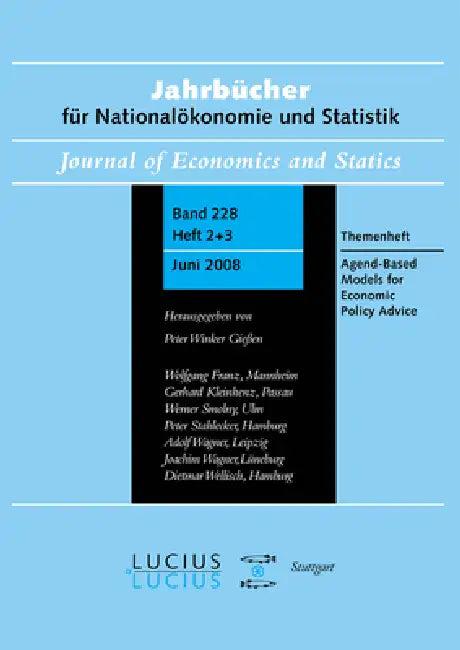 Agent Based Models for Economic Policy Advice (English, Blake Lebaron | Peter Winker)
