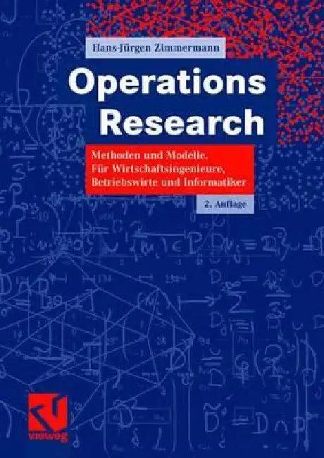 Operations Research (English, Hans-Jürgen Zimmermann)