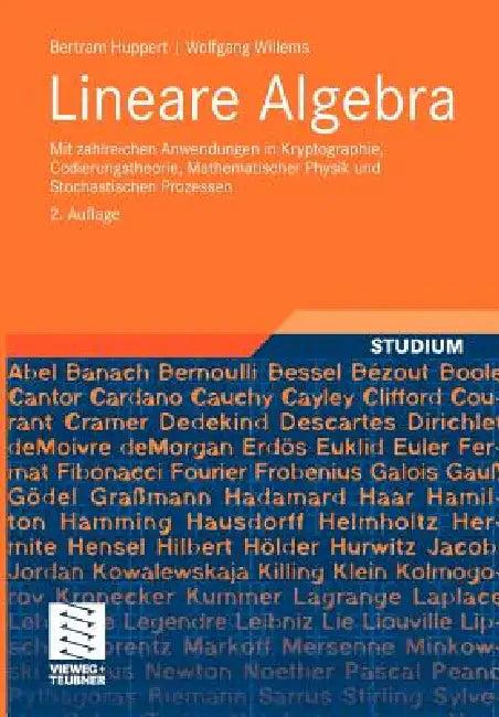 Lineare Algebra (English, Bertram Huppert | Wolfgang Willems)
