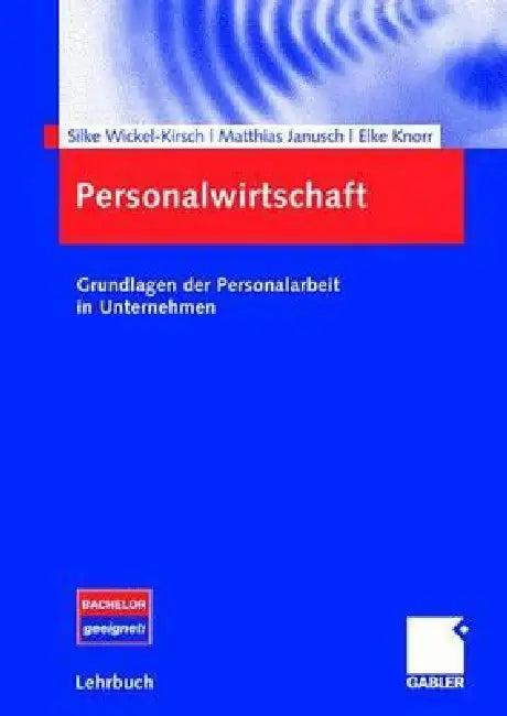 Personalwirtschaft (English, Silke Wickel-Kirsch | Matthias Janusch | Elke Knorr)