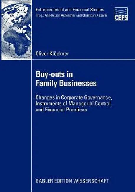 Buy-Outs in Family Businesses (English, Oliver Klöckner)