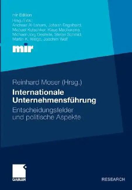Internationale Unternehmensführung (English, Reinhard Moser)