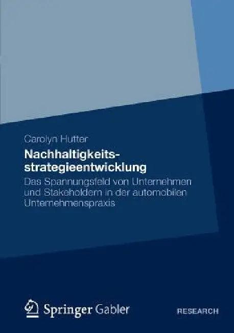 Nachhaltigkeitsstrategieentwicklung (English, Carolyn Hutter)