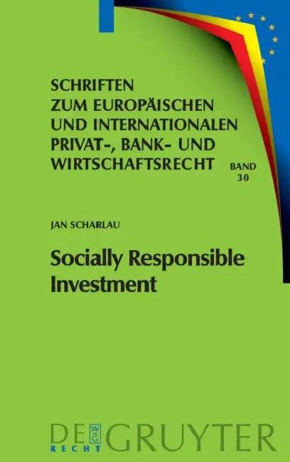Socially Responsible Investment (English, Jan Scharlau)