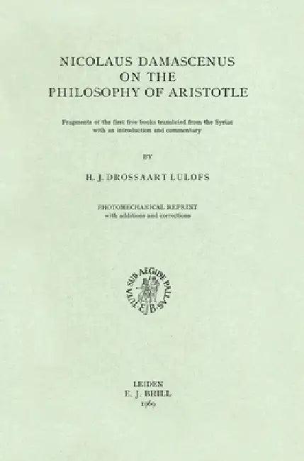 On the Philosophy of Aristotle (English, H. J. Drossaart Lulofs | H. J. Drossaart Lulofs)