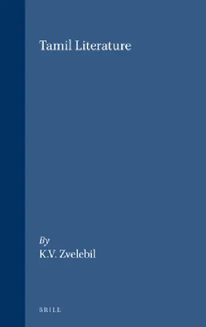 Tamil Literature (English, Kamil V. Zvelebil)