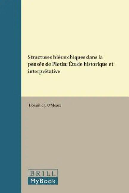 Structures hiérarchiques dans la pensée de Plotin (English, O'Meara)