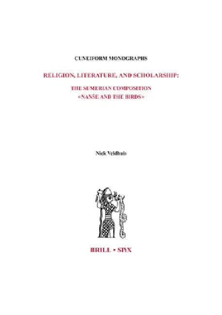 Religion, Literature, and Scholarship (English, Niek Veldhuis)