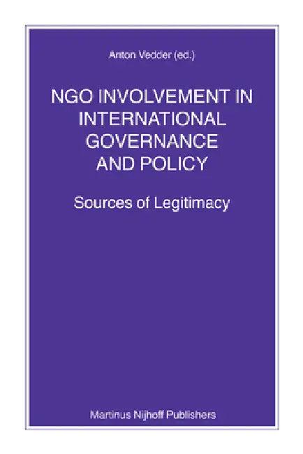 Ngo Involvement in International Governance and Policy (English, Anton Vedder)