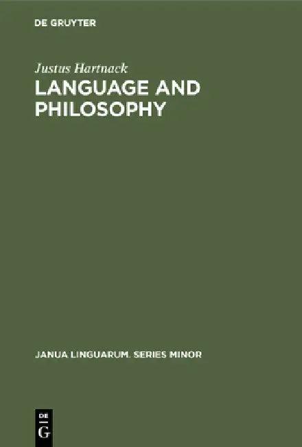 Language and Philosophy (English, Justus Hartnack)