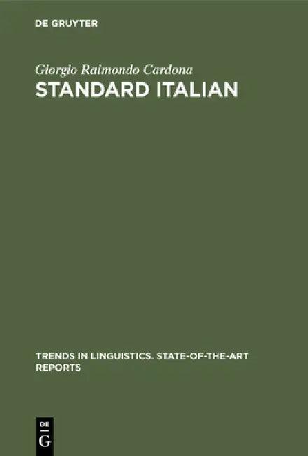 Standard Italian (English, Giorgio Raimondo Cardona)