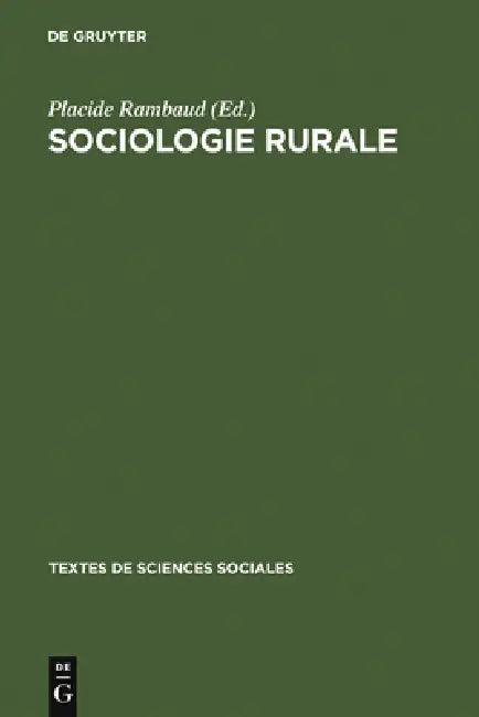 Sociologie rurale (English, Placide Rambaud)