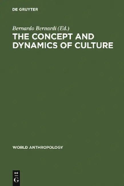 The concept and dynamics of culture (English, Bernardo Bernardi)