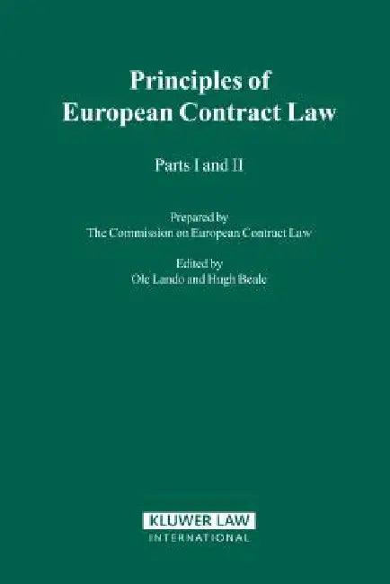 The Principles Of European Contract Law, Parts I And II (English, OLE Lando)