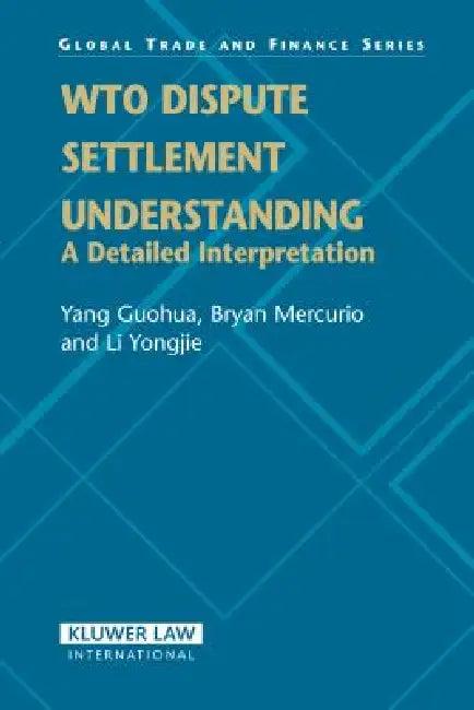 WTO Dispute Settlement Understanding (English, Yang)