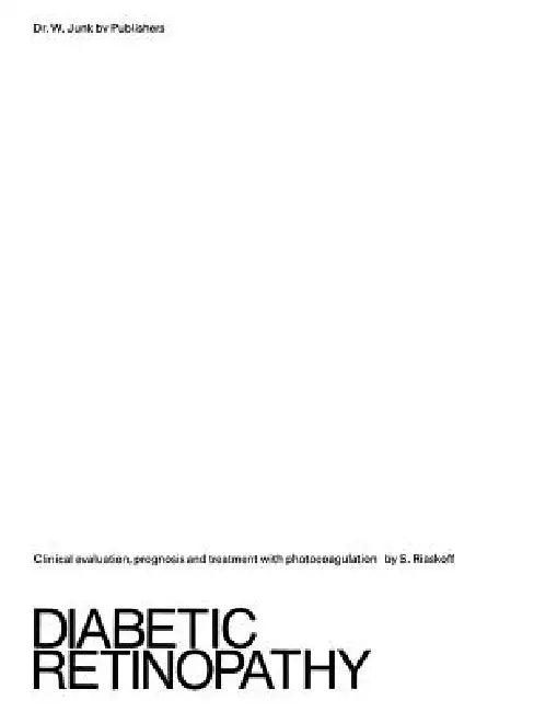 Diabetic Retinopathy (English, S. Riaskoff)