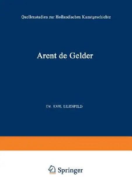 Arent de Gelder (English, Karl Lilienfeld)