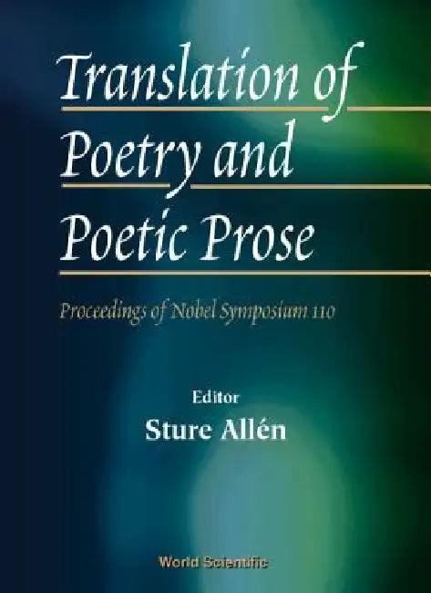 Translation of Poetry & Poetic Prose (English, Allen Sture)