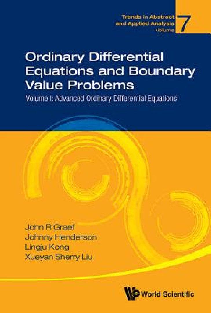 Ordinary Differential Equations and Boundary Value Problems - Volume I (English, John R. Graef | Johnny L. Henderson | Lingju Kong)