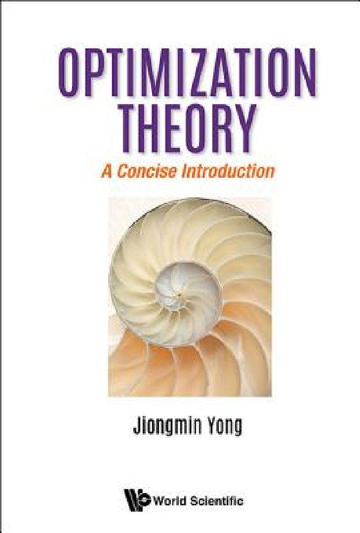Optimization Theory (English, Jiongmin Yong)