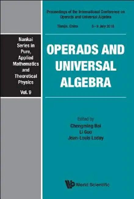 Operads and Universal Algebra (English, Bai Chengming)