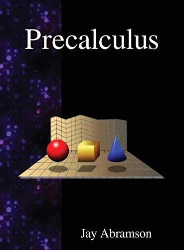 Precalculus (English, Jay Abramson)