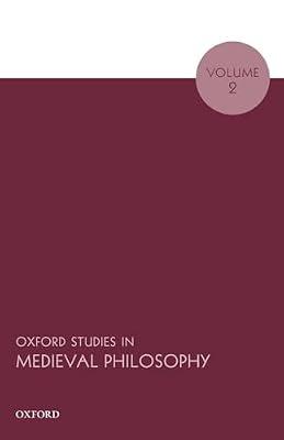 Oxford Studies in Medieval Philosophy (2): Volume 2 by PASNAU | Paperback | Philosophy