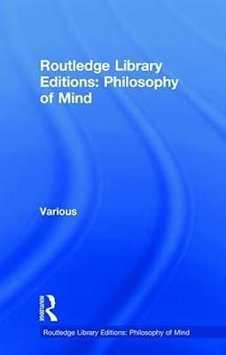 Routledge Library Editions: Philosophy of Mind by Various | Hardcover | Psychological Theory