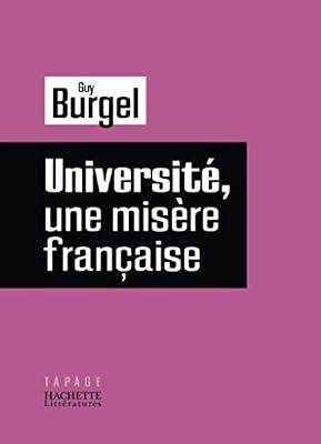 Universite, Une Misere Francaise by Burgel, Guy | Paperback | Literary Collections