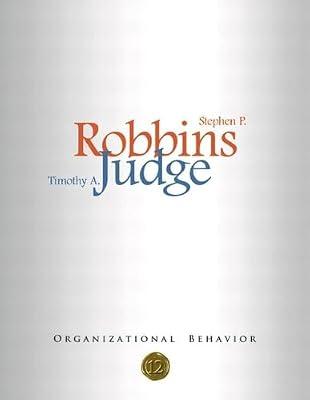 Organizational Behavior by Judge, Timothy A.; Robbins, Stephen P. | Hardcover | Organizational Theory & Behaviour