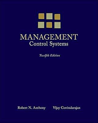 Management Control Systems by Govindarajan, Vijay; Anthony, Robert N. | Hardcover | Quality Assurance (Qa) & Total Quality Management (Tqm)