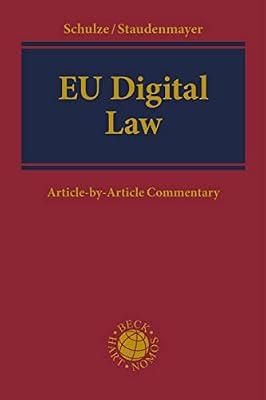 EU Digital Law: Article-by-Article Commentary (Criminal Practice) | Hardcover | Law
