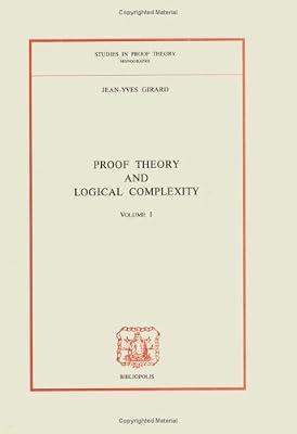 Studies in Proof Theory - Vol 1 by Girard, J.-Y. | Hardcover | Mathematical Foundations