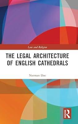 The Legal Architecture of English Cathedrals (Law and Religion) by Doe, Norman | Hardcover | Law