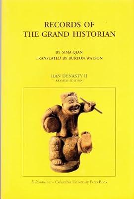 Records of the Grand Historian: Han Dynasty: 65 (Records of Civilization, Sources and Studies, No 65) by Sima, Qian | Paperback | Asian History
