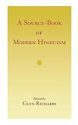 A Source Book Modern Hinduism by Richards, Glyn | Hardcover | Regional