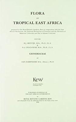 Flora of Tropical East Africa: Gesneriaceae: Gesneriaceae | Paperback | Botany & Plant Sciences