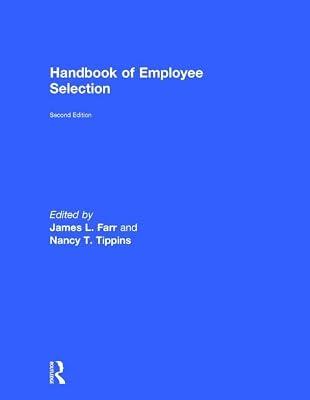 Handbook of Employee Selection | Hardcover | Psychology
