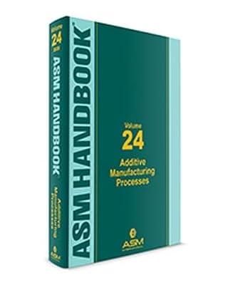 ASM Handbook, Volume 24: Additive Manufacturing Processes | Hardcover | Materials Science
