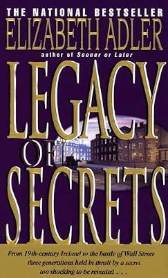 Legacy of Secrets: A Novel by Adler, Elizabeth | Mass_Market | Fiction