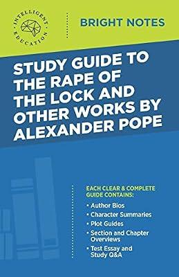 Study Guide to the Rape of the Lock and Other Works by Alexander Pope (Bright Notes) | Paperback | Poetry