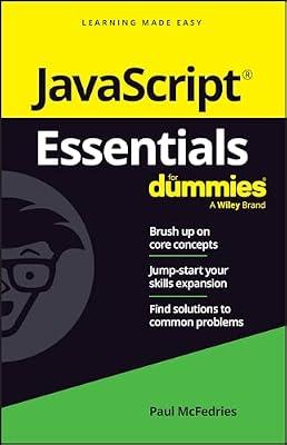 Javascript Essentials for Dummies by McFedries, Paul | Paperback | Computers