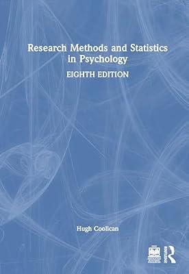 Research Methods and Statistics in Psychology by Coolican, Hugh | Hardcover | Psychology